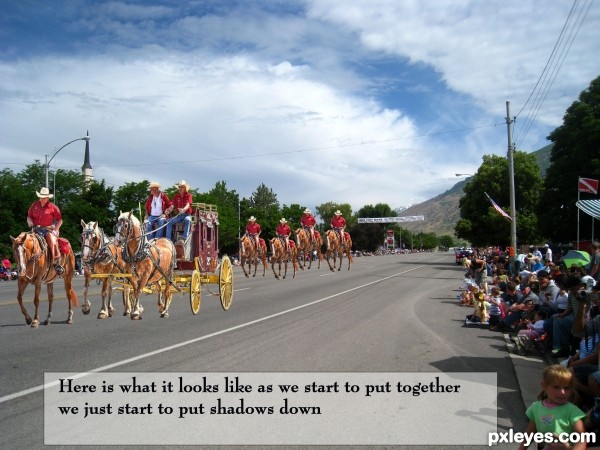 Creation of Nice Parade: Step 6